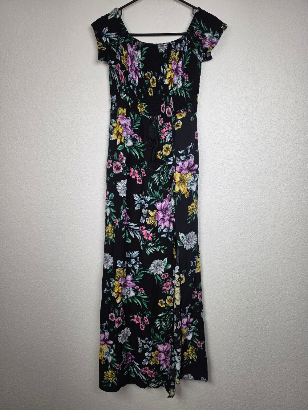 Anthropologie Band of Gypsies Floral Maxi Dress Medium